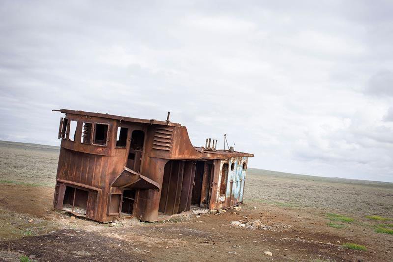 Csak a nyomasztó hangulat maradt a biológiai kísérleti telepből – Aralszk