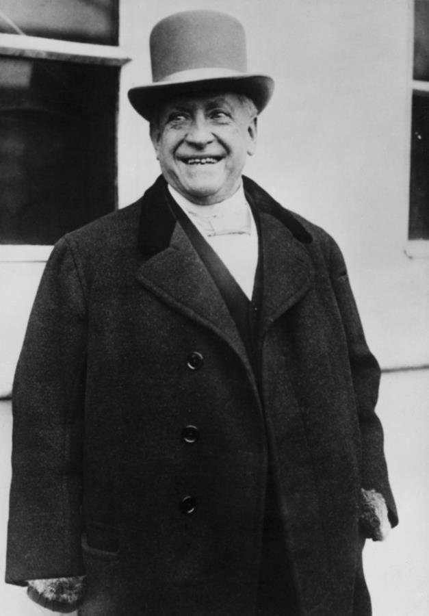 William Leverhulme egy amerikai utazáson 1919-ben