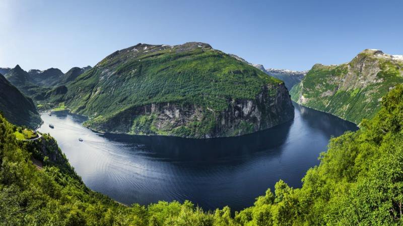 Geiranger-fjord, Norvégia